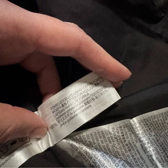 Zara Faux Leather Moto Biker Jacket - Picture 8 of 8